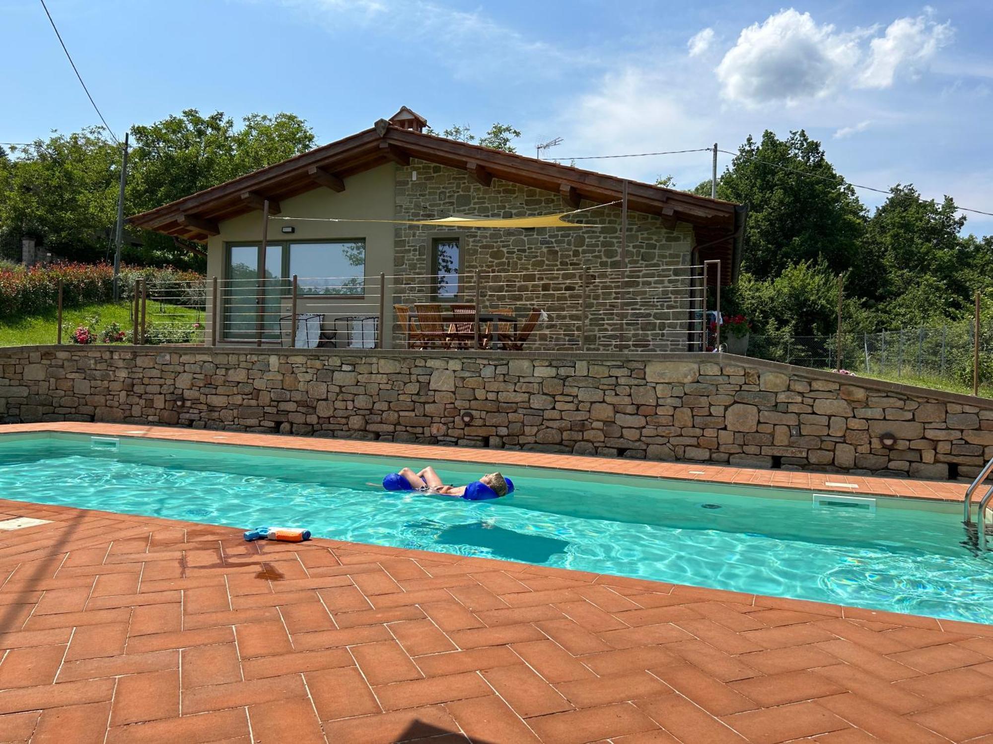 Casa Zeli Villa Castel San Niccolo Bagian luar foto